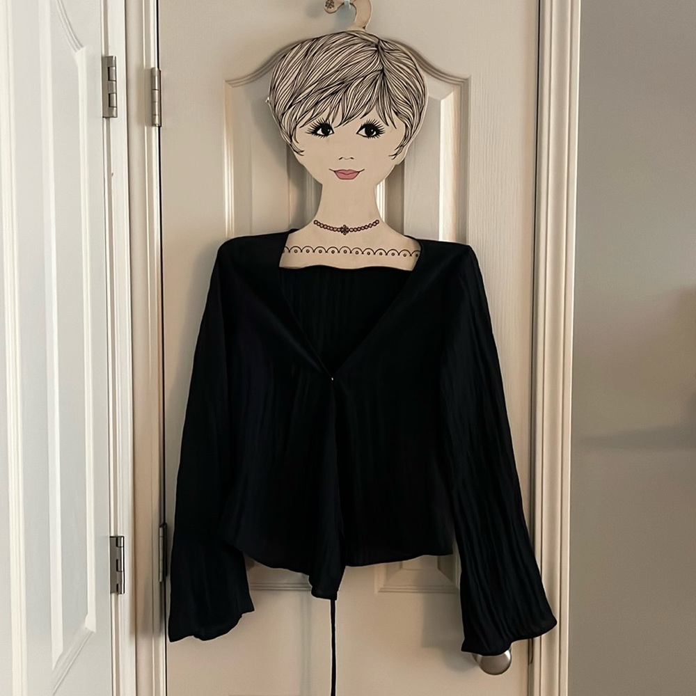 Wrap blouse